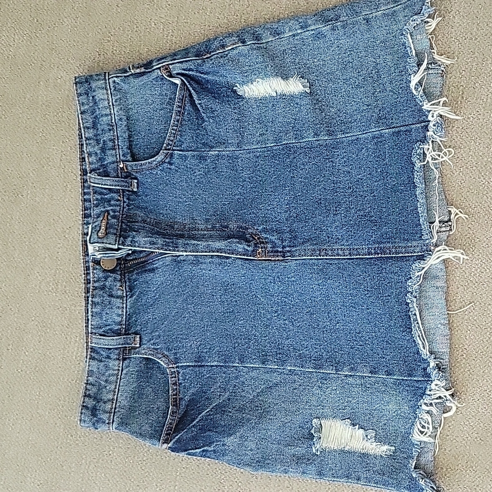 Forever 21 jean skirt